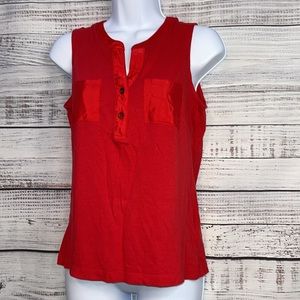 LIQUIDATION SALE Banana Republic Red Tank Top | Small Petite
